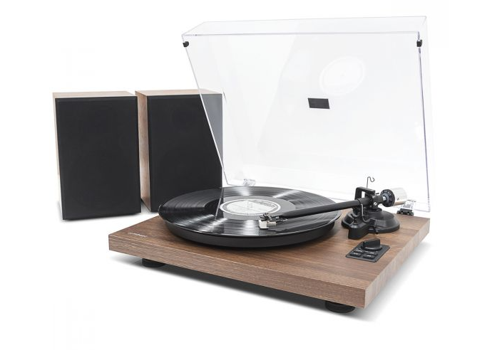 mbeat Hi-Fi Bluetooth Turntable with Bookshelf Speakers