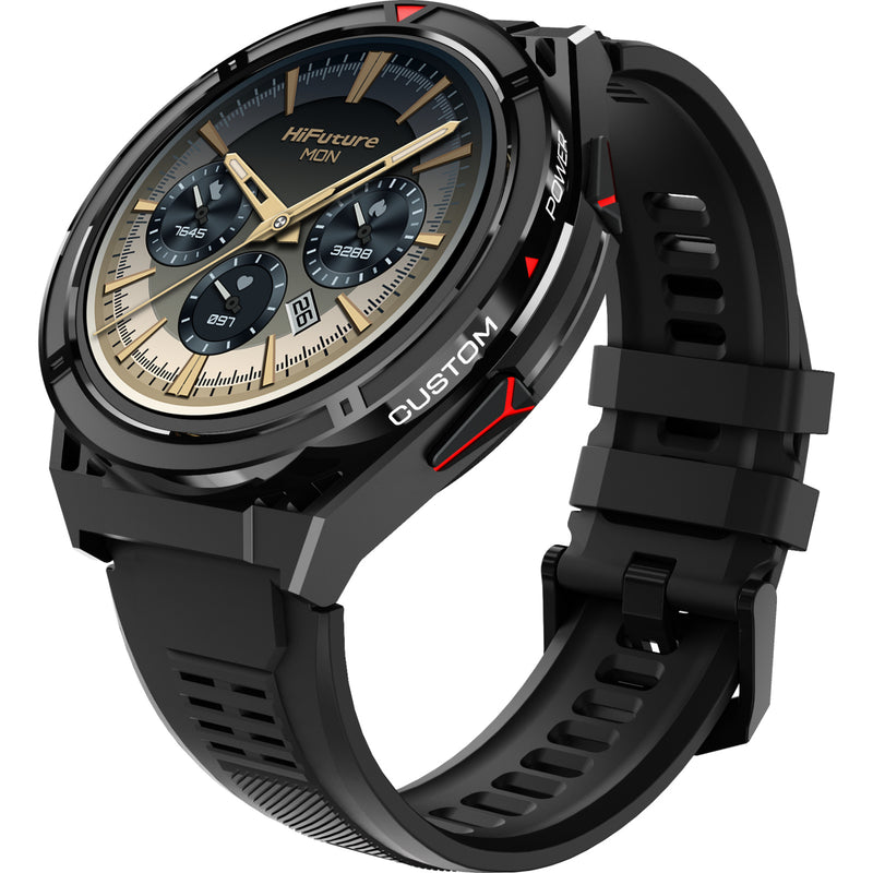 HiFuture ACTIVE Smartwatch Black+Red