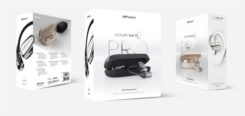 HiFuture FutureMate2 Pro Wireless Headphone Metallic Black