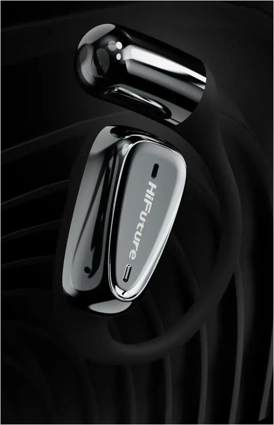 HiFuture FutureMate2 Pro Wireless Headphone Metallic Black