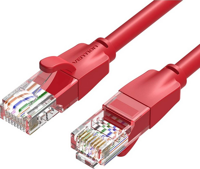 Vention Cat.6 UTP Patch Cable 1M Red