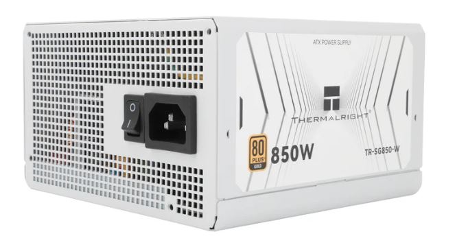 Thermalright TR-SG 850-W 80+ Gold modular PSU, ATX 3.1