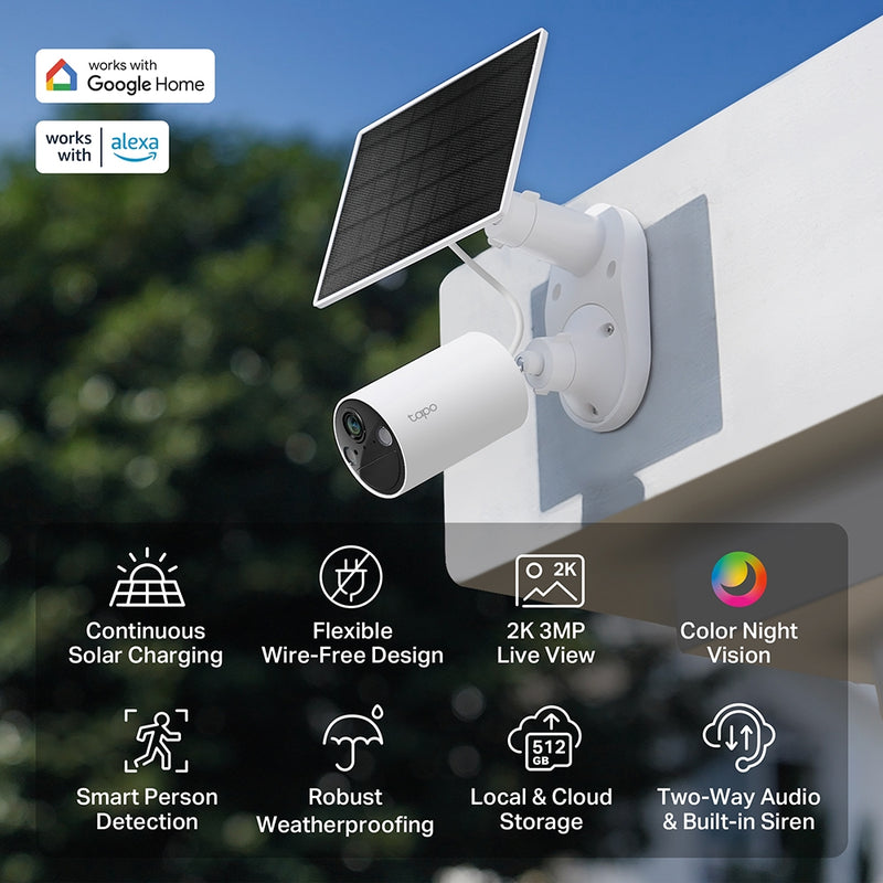 TP-Link Solar-Powered Security Camera Kit