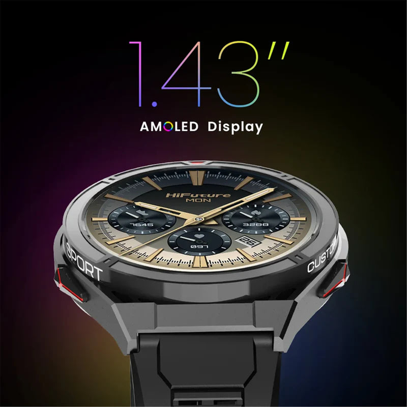 HiFuture ACTIVE Smartwatch Black+Yellow