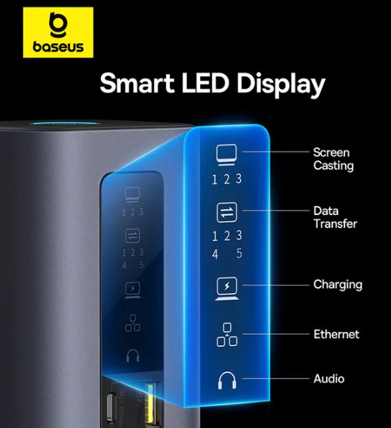 Baseus Spacemate Series 11-in-1 Docking Station OS