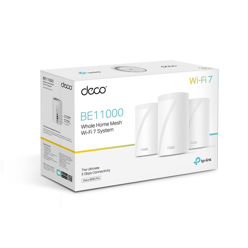 TP-Link BE11000 Whole Home Mesh WiFi 7 System - 3 Pack