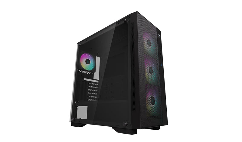 Deepcool MATREXX 55 Mesh CASE with addressable RGB FAN x 4. Mid Tower Case