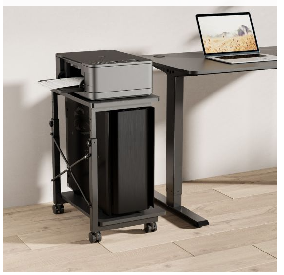 activiva Height Adjustable PC & Printer Storage Stand