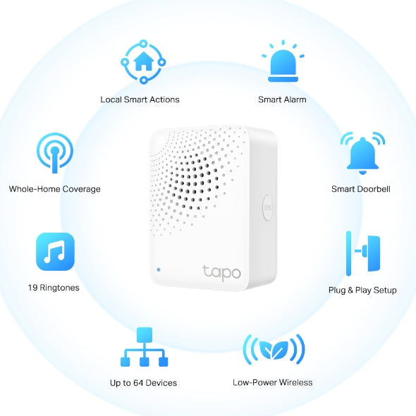 TP-Link Tapo H100 Tapo Smart IoT Hub Smart Doorbell with Chime