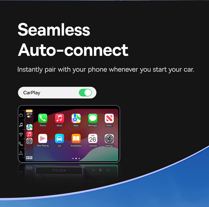 OS-Baseus SafeJourney Series Wireless CarPlay Adapter Space Grey