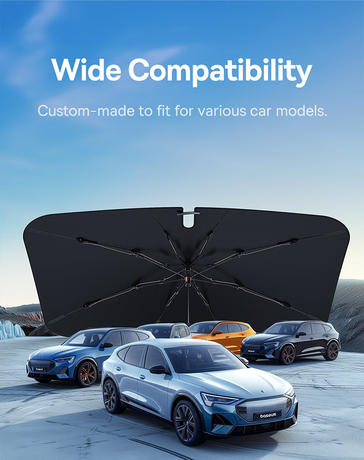 Baseus CoolRide Series Windshield Sunshade Umbrella Cluster Black