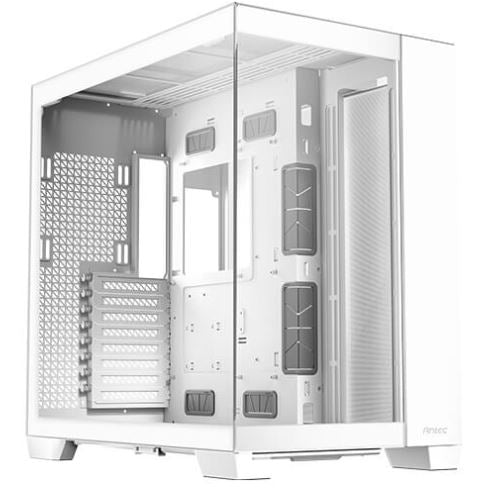 Antec Constellation C8 Full-View E-ATX 440mm GPU. Full Tower Case WHITE