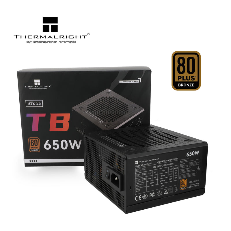 Thermalright TR-TB650S 80+ Bronze NON modular PSU