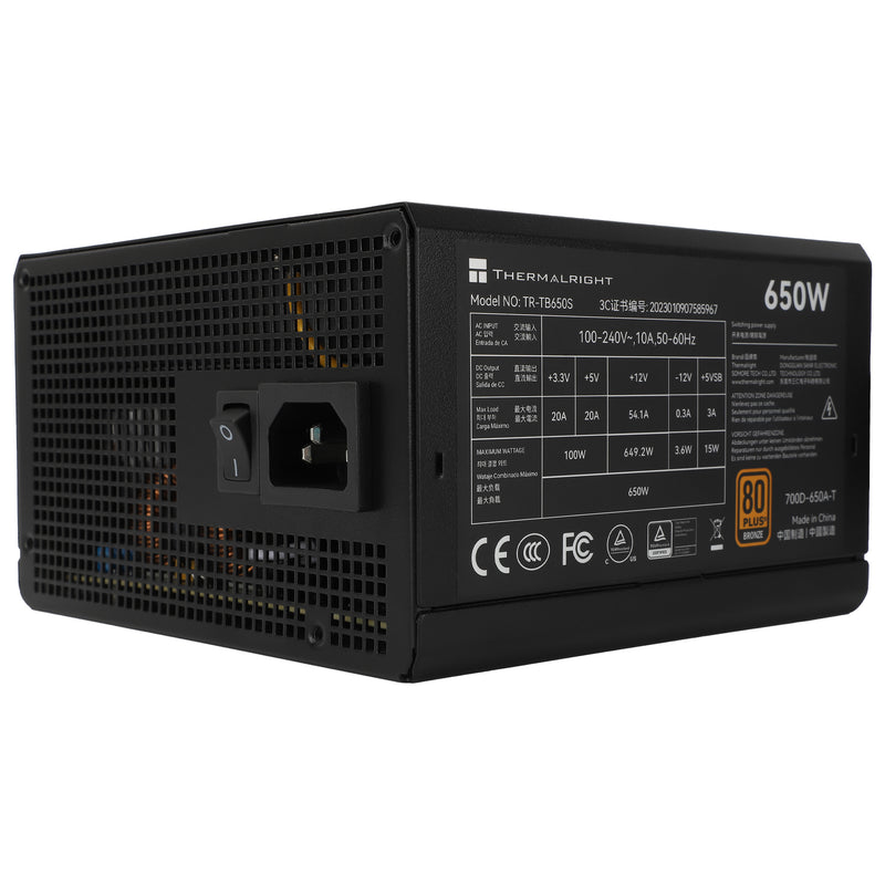 Thermalright TR-TB650S 80+ Bronze NON modular PSU