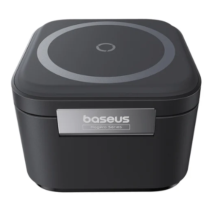 Baseus MagPro 2-in-1 Magnetic Wireless Charger 25W Cosmic Black