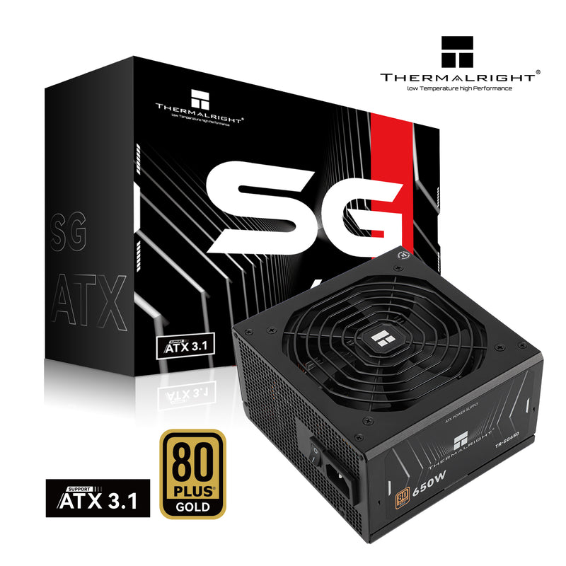 Thermalright TR-SG 650 80+ Gold modular PSU, ATX 3.1