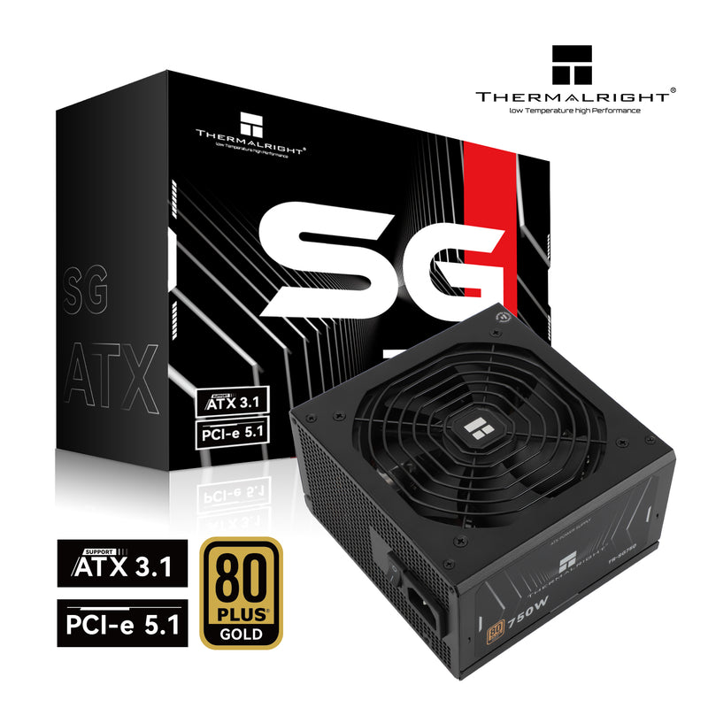 Thermalright TR-SG 750 80+ Gold modular PSU, ATX 3.1