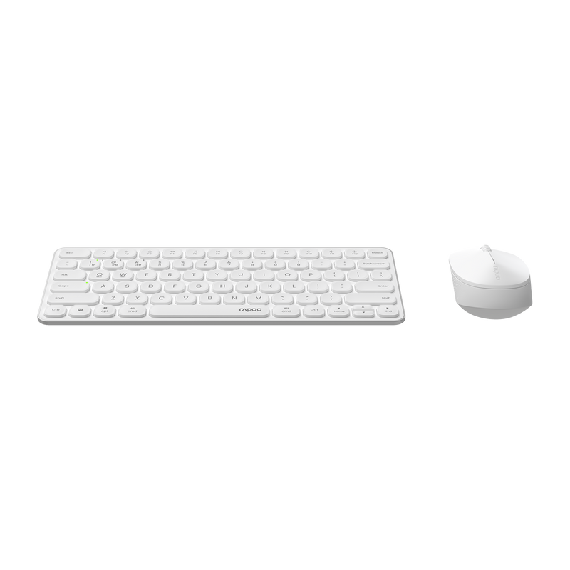 Rapoo 9010M Multi-mode Wireless Keyboard & Mouse Combo White