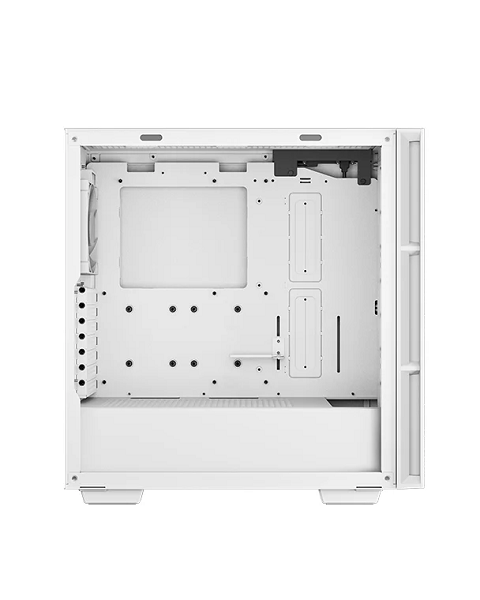 Deepcool CH560 hybrid airflow and dual 360 AIO supported ATX case White