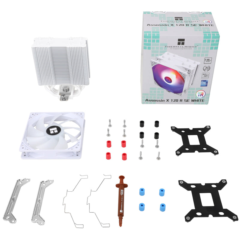 Thermalright Assassin X 120 Refined SE White Argb CPU Cooler