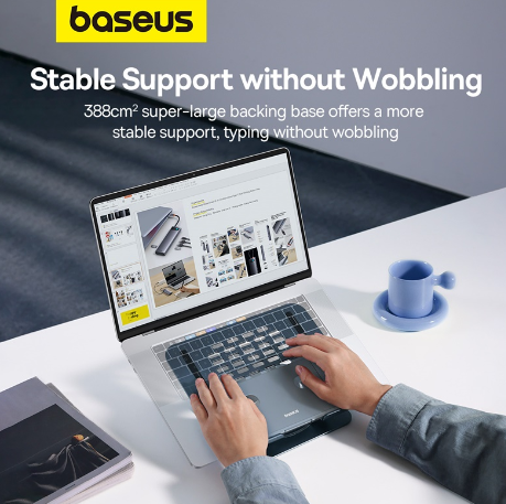 Baseus UltraStable Pro Series Rotatable and Foldable Laptop Stand (Three-Fold Version) Space Grey