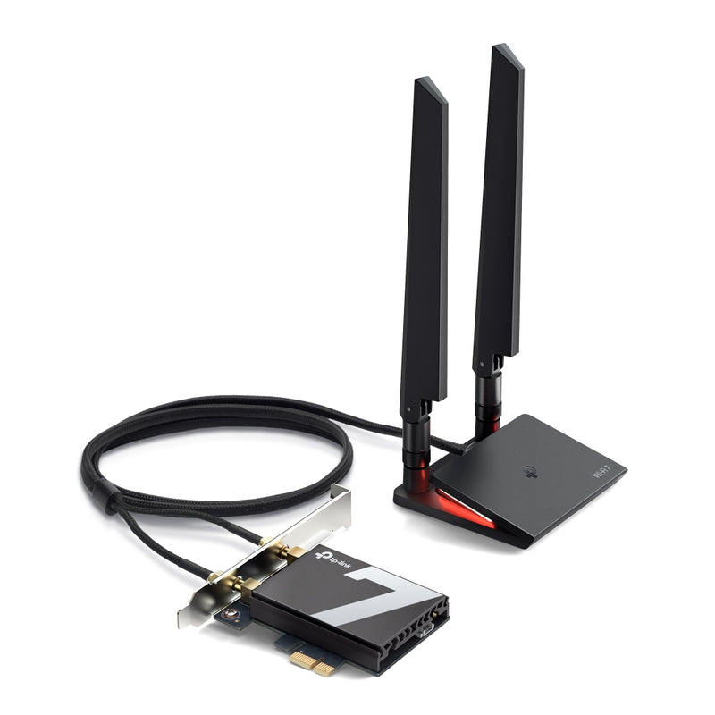 TP-Link Archer TBE550E, BE9300 Wi-Fi 7 Bluetooth 5.4 PCIe Adapter