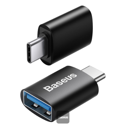 Baseus Ingenuity Series Mini OTG Adaptor Type-C to USB-A 3.1 Black