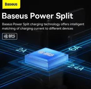 Baseus Flash Series Ⅱ, 3 Simultaneous Fast Charging Data Cable USB to Micro USB+Lightning +USB C 100W 1.2m Black