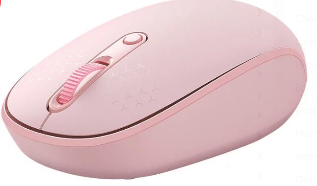 Baseus F01B Tri-Mode Wireless Mouse Baby Pink