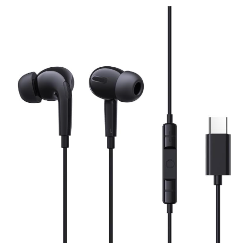 Baseus Encok CZ18 Wired Earphones - Black