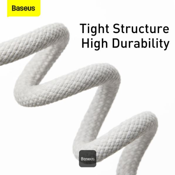 Baseus Dynamic Series Fast Charging Data Cable Type-C to Type-C 100W 1m White