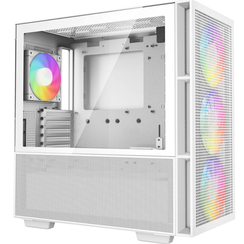 Deepcool CH560 hybrid airflow and dual 360 AIO supported ATX case White