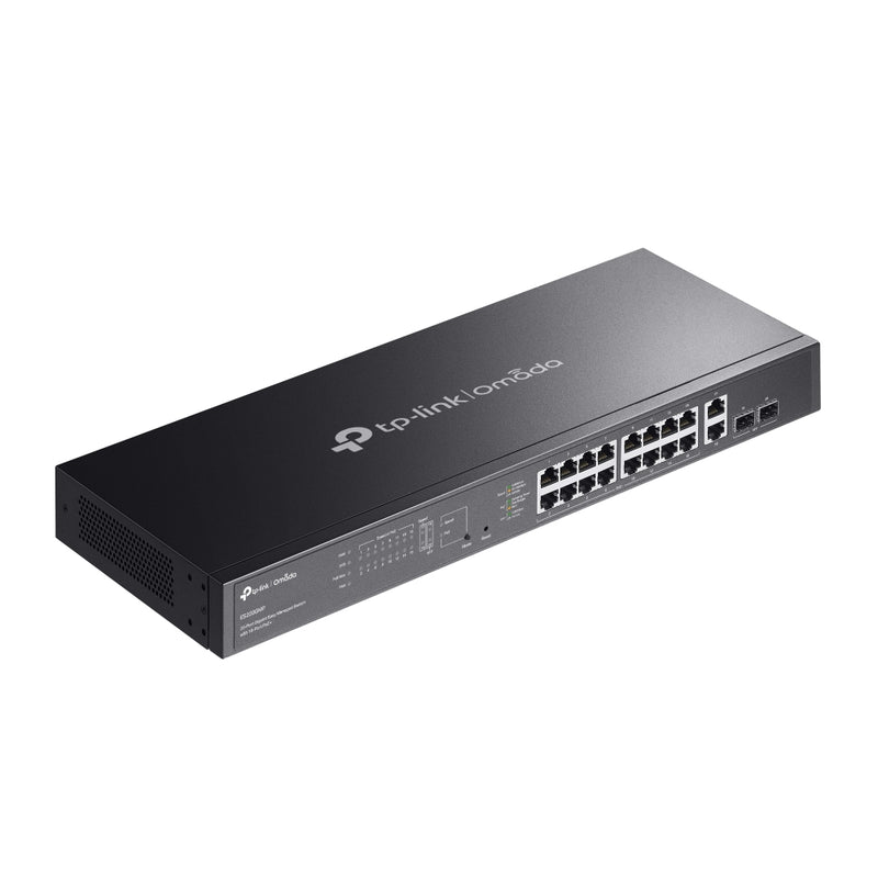 TP LINK ES220GMP Omada 20-Port Gigabit Easy Managed Switch with 16-Port PoE+