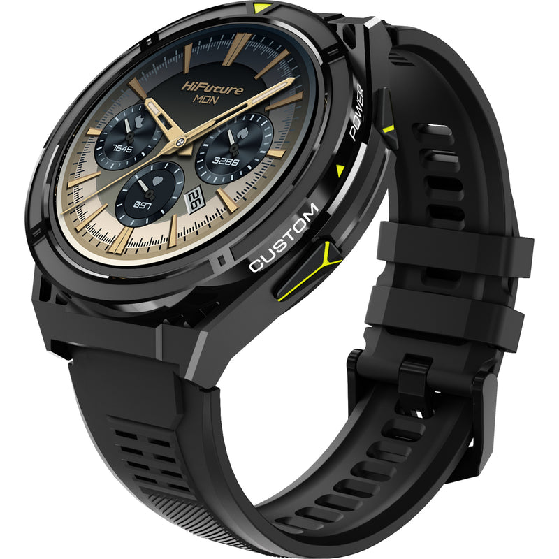 HiFuture ACTIVE Smartwatch Black+Yellow