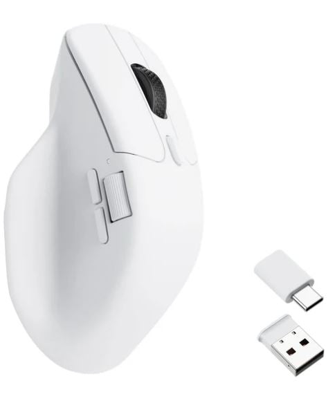 Keychron M6 A5,Â  4000Hz White Wireless Mouse