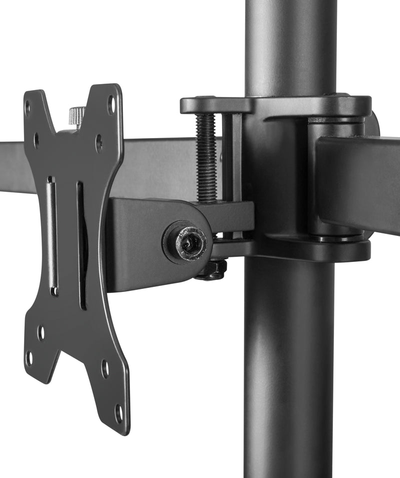 Economy Triple Monitor Steel Monitor Arm 13-32