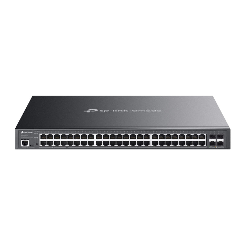 TP-Link Omada 48-Port Gigabit and 4-Port 10GE SFP+ L2+ Managed Switch with 40-Port PoE+ & 8-Port PoE++