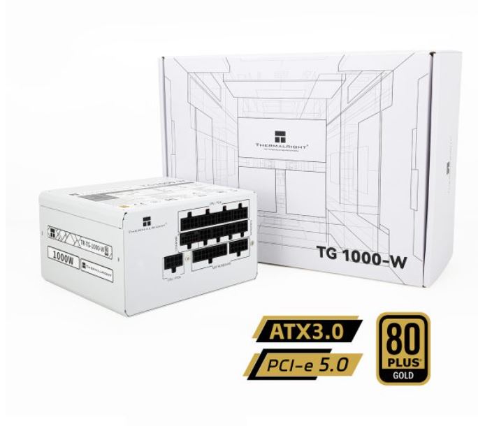 Thermalright TR-TG 1000-W 1000W Gold PSU White