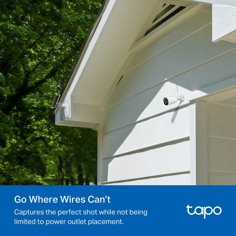 TP LINK Tapo C425 KIT, Smart Wire-Free Security Camera and Solar Panel