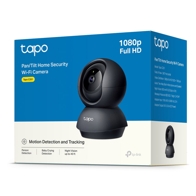 TP-Link Tapo C201, Pan/Tilt Home Security Wi-Fi Camera