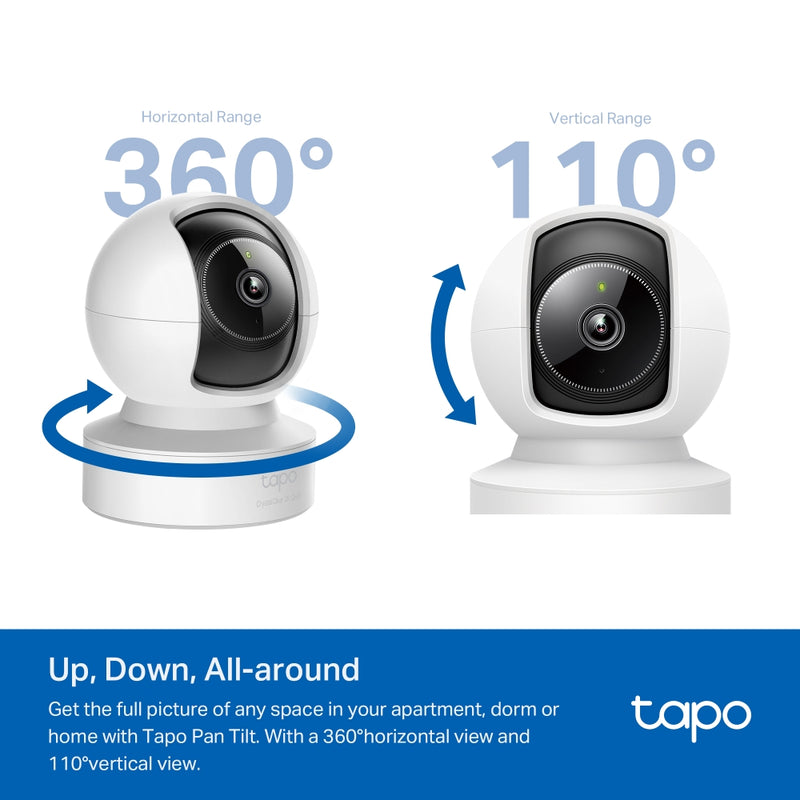 TP-Link Tapo C222, Pan/Tilt AI Home Security Wi-Fi Camera