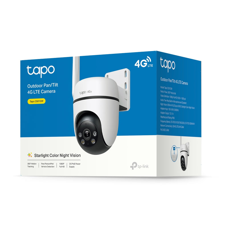 TP-Link Tapo C501GW Outdoor Pan/Tilt 4G LTE Camera