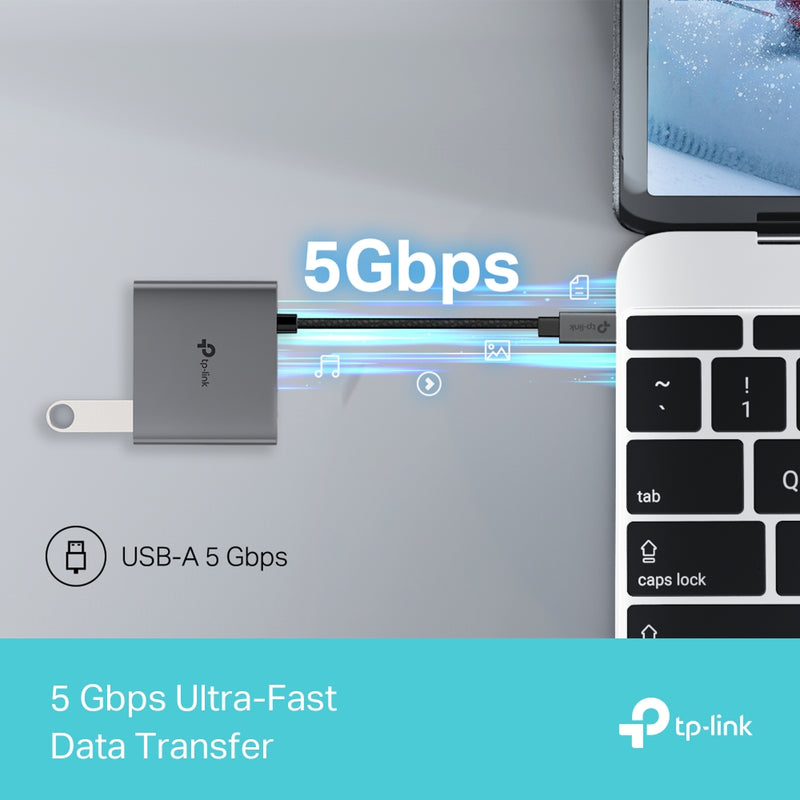 TP-Link UH3020C, USB Type-C 3 in 1 Hub