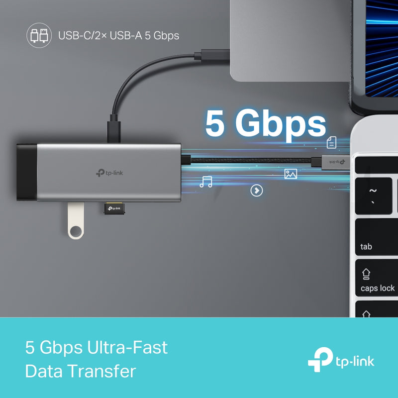 TP LINK UH5020C USB Type-C 5 in 1 Hub