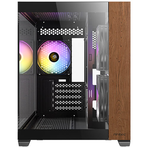 Antec CX600M Wood ARGB mid tower gaming case